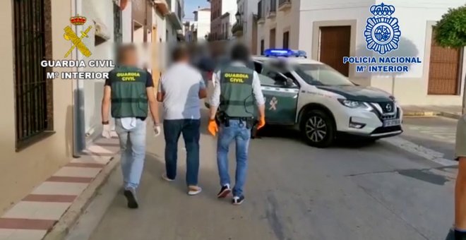 Cae una peligrosa organización criminal dedicada al tráfico de hachís