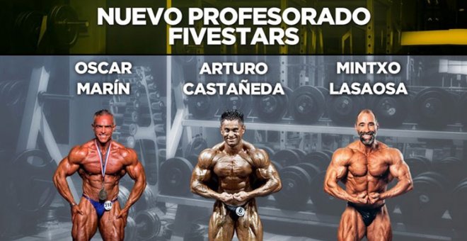 FiveStars Fitness amplía su equipo docente con campeones mundiales en fisicoculturismo