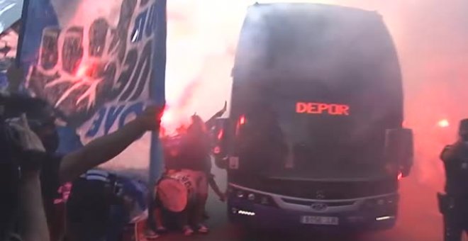 Suspendido el Depor- Fuenlabrada por un brote de coronavirus en el equipo madrileño