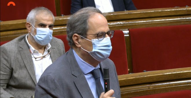 Torra asegura que Borràs no tendrá un juicio justo