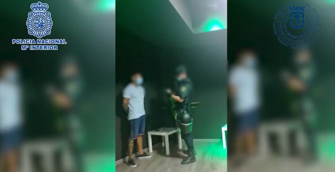 Policía clausura un local de ocio en Tetuán