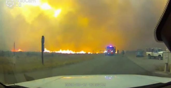 Un tornado de fuego arrasa el norte de California