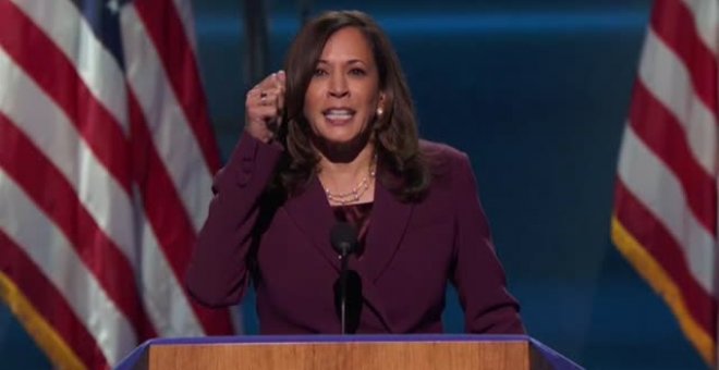 Kamala Harris acepta la candidatura a la vicepresidencia de EEUU