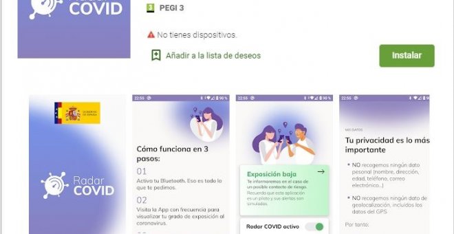 La app radar Covid podría empezar a utilizarse la semana que viene en Cantabria