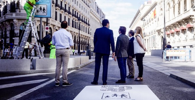 Almeida anuncia nuevas peatonalizaciones de calles de Madrid antes de final de año