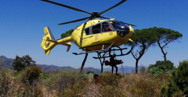 Creix el nombre de rescats a rius, gorgues i camins de ronda