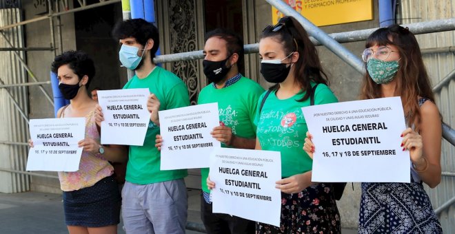 El Sindicato de Estudiantes mantiene la huelga y pide la dimisión de Celaá tras las medidas acordadas: "Es un escándalo"