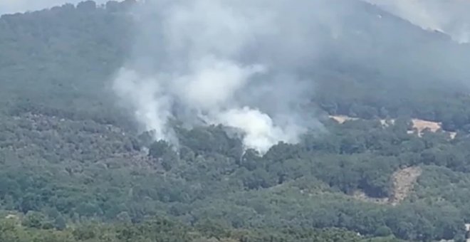 Incendio en el Valle del Jerte