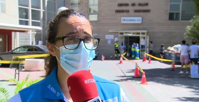 Segunda ronda de PCR aleatorias de Madrid en Puente de Vallecas