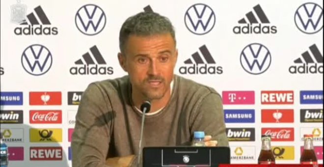 Luis Enrique defiende a De Gea: "Habría que hacerle la ola"