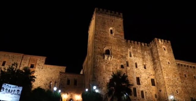 El Monasterio de Santa María de Guadalupe (Cáceres) estrena iluminación