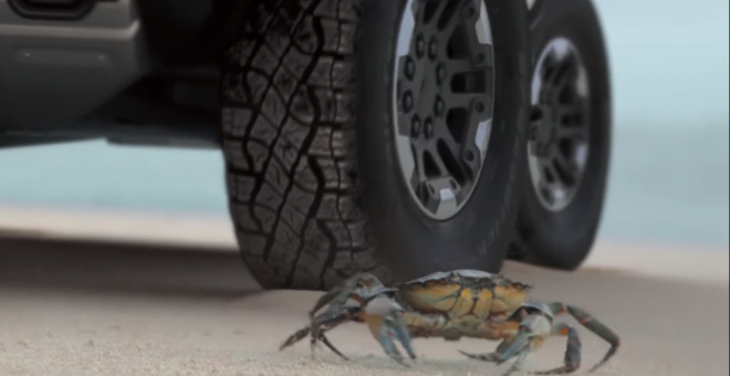 Así funcional el Crab Mode del Hummer EV eléctrico, el sistema que le permitirá conducir diagonalmente