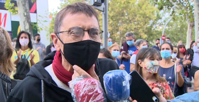 Monedero: "Díaz Ayuso quiere hacer un `apartheid´ en Madrid"