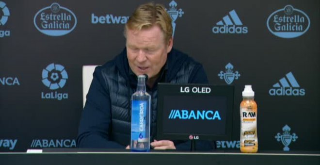 Koeman: "El equipo está mucho mejor de lo que todo el mundo podía pensar"