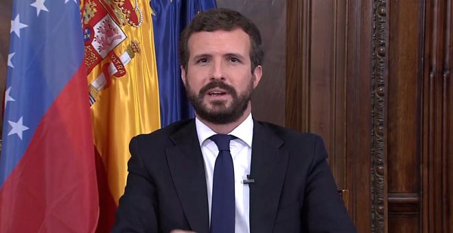 Casado acusa a Podemos de "socavar los pilares de la democracia"