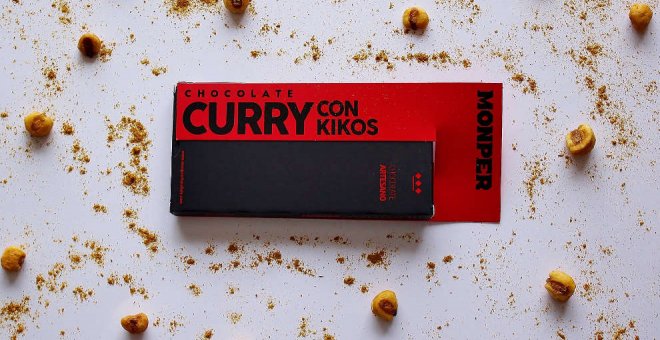 La tableta con curry y kikos de Monper logra la medalla de plata en los Premios Internacionales del Chocolate