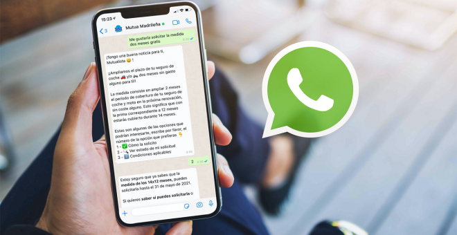 Mutua Madrileña desarrolla un servicio al cliente con inteligencia virtual por WhatsApp