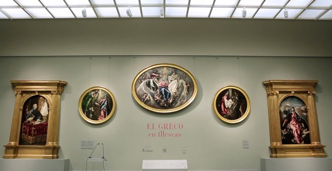 El Prado acoge 5 pinturas del Greco de Illescas