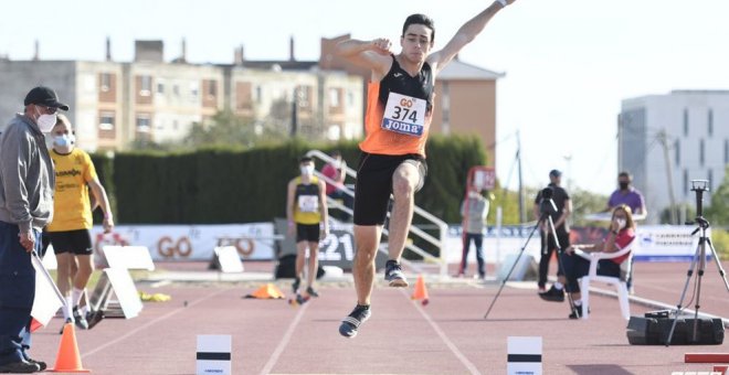 Pablo Delgado, Campeón de España y Récord Regional Sub 18 de Triple