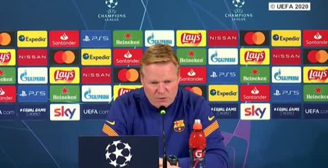 Koeman tras la victoria ante la Juve: "Ha sido nuestro mejor partido"