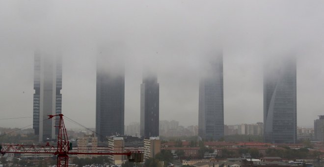 El tiempo anticiclónico, seco y estable predominará en todo el país con nubes bajas, brumas y nieblas