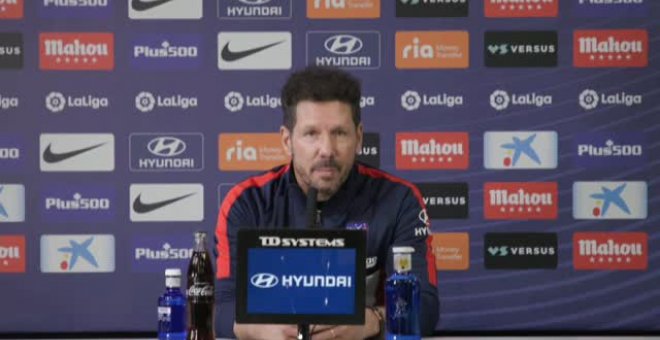 Simeone sobre Marcos Llorente: "Luis Enrique se va a encontrar un jugador que le va a servir y mucho"