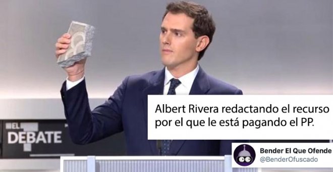 "Albert Rivera trabajando para el PP. La noticia que no sorprende a nadie"