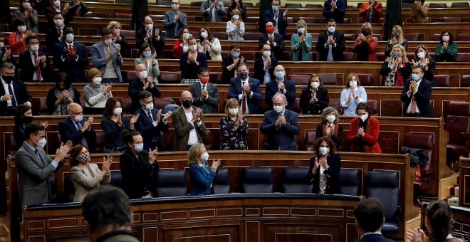 El Congreso aprueba medio centenar de iniciativas legislativas en la pandemia con el apoyo del bloque de la investidura