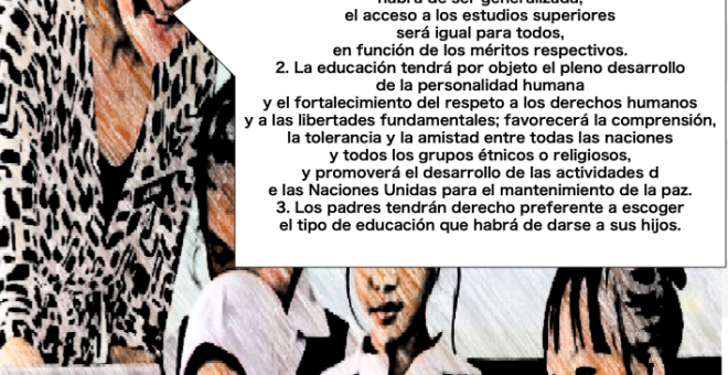 Toda persona tiene derecho a la educación