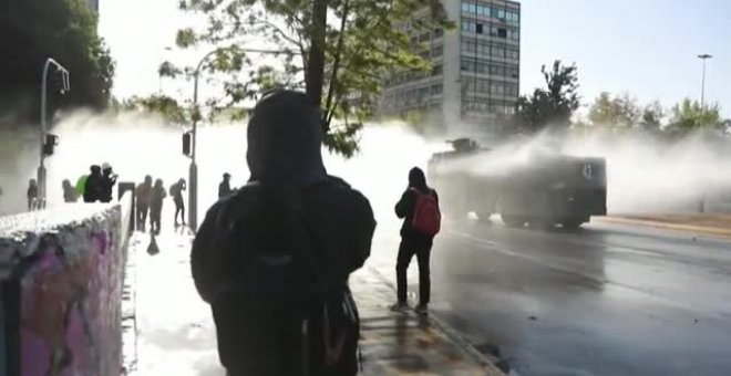 Nueva protesta en Chile contra el sistema de pensiones, salud y educación