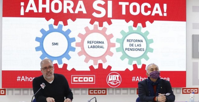 CCOO y UGT convocan las primeras movilizaciones contra el Gobierno de coalición