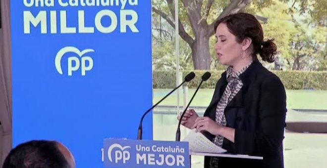 Ayuso: "Pase lo que pase en los hospitales de todo el país, Sánchez no hará nada hasta que pasen estas elecciones"