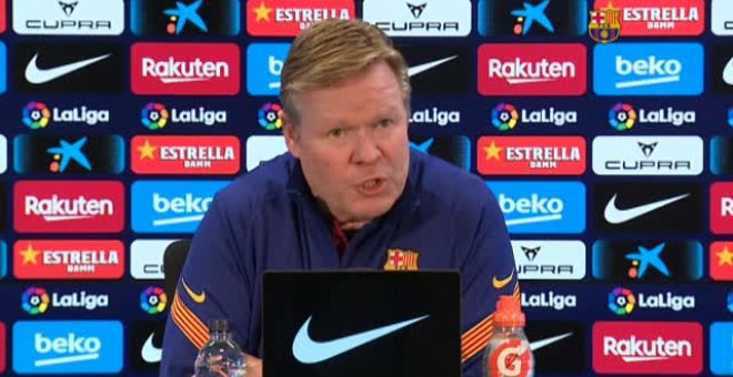 Koeman: "El Barça no está para ganar muchas cosas"