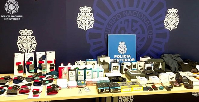 Detenido por robar durante varios días artículos valorados en más de 5.000 euros en un centro comercial