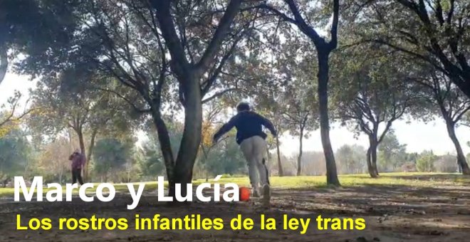 Los rostros infantiles de la ley 'trans'