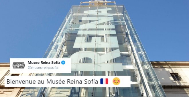 "Que le suban el sueldo a quien haya escrito esto": el Museo Reina Sofía se corona con un tuit dedicado a los franceses