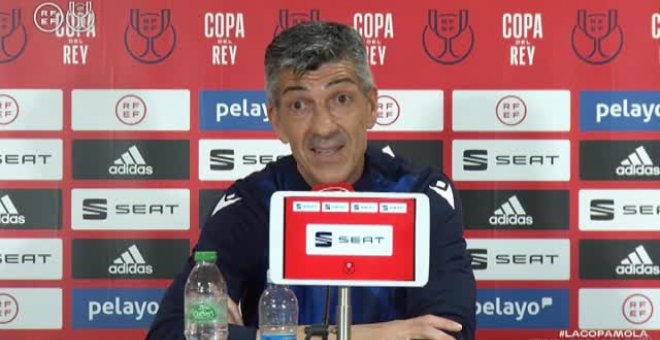 Imanol: "Queremos entrar en la historia de la Real y para eso hay que ganar"