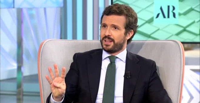 Casado: "Exigimos el cese de Marlaska porque no puede estar ni un día más"