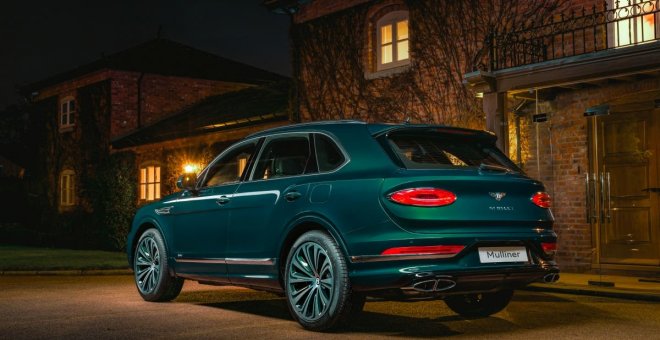 Este Bentley Bentayga Hybrid Mulliner es precioso y, literalmente, único en el mundo