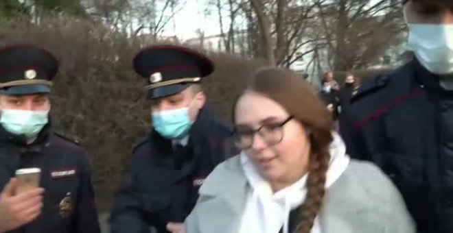 Más de un millón de personas detenidas en las protestas masivas de Rusia