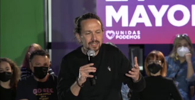 Iglesias: "Cuando un pueblo empieza a señalar a los fascistas, los políticos toman nota"