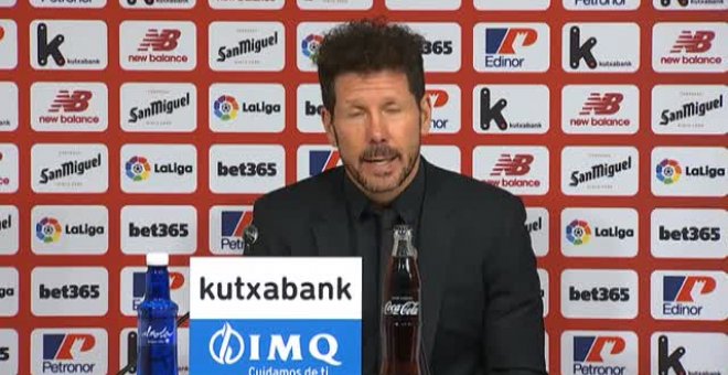 Simeone: "Aquel que tenga fuerza mental estará más cerca de ganar"