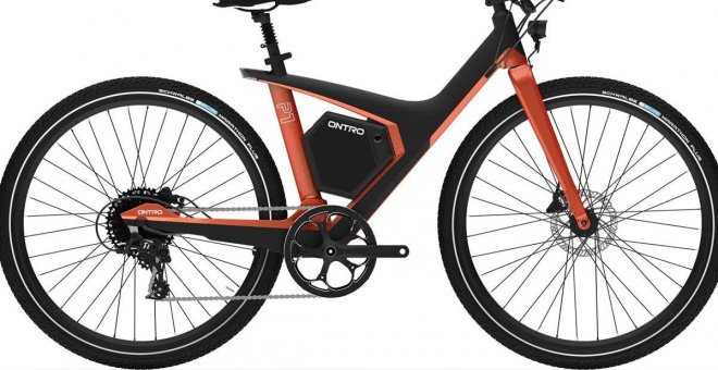 Ontro P1: una bicicleta eléctrica con cuadro de estilo boomerang que piensa en la aeronimámica