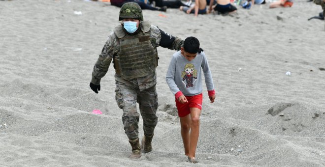 Cantabria acogerá, en principio, a siete menores migrantes llegados de Ceuta