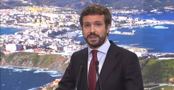 Casado afirma que el Gobierno "insulta" a los españoles por mirar a la España de 2050