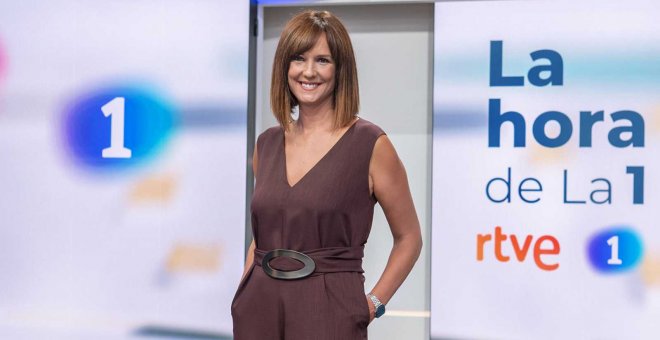 La periodista Mónica López deja de presentar 'La hora de la 1' de TVE