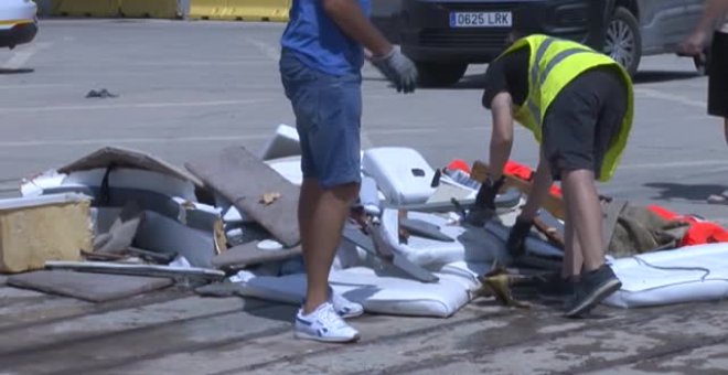 Un muerto y un herido grave tras ser arrollada la embarcación por un ferry en Ibiza