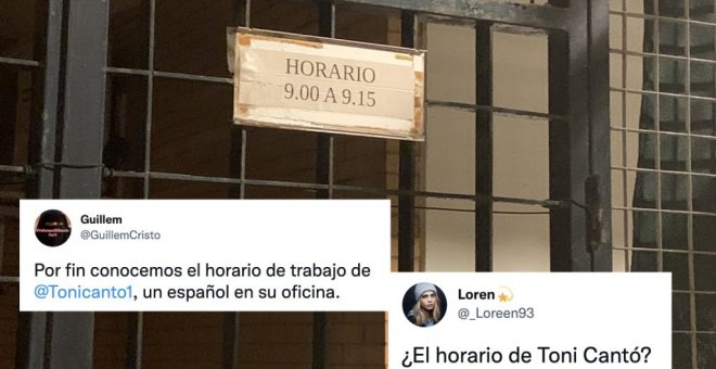 "Me avisan por el pinganillo que es la Oficina de Español de Toni Cantó": cachondeo por un local que abre tan solo 15 minutos.