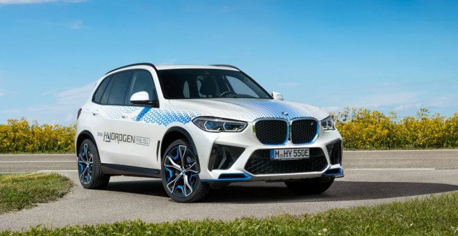 El BMW iX5 Hydrogen entrará en acción por primera vez en el IAA de Múnich