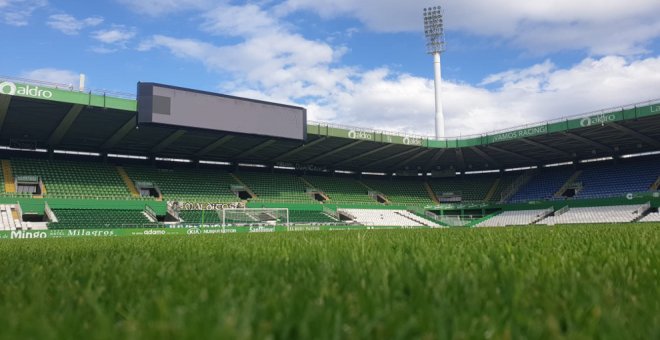 El Sardinero podrá acoger 8.888 aficionados para el partido Racing-Tudelano